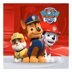 Servetter Paw Patrol Ready