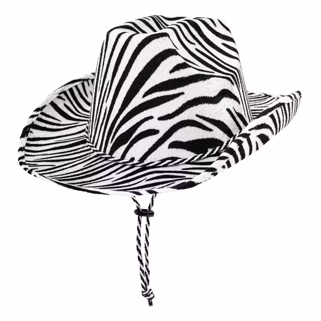 Cowboyhatt Zebramönstrad