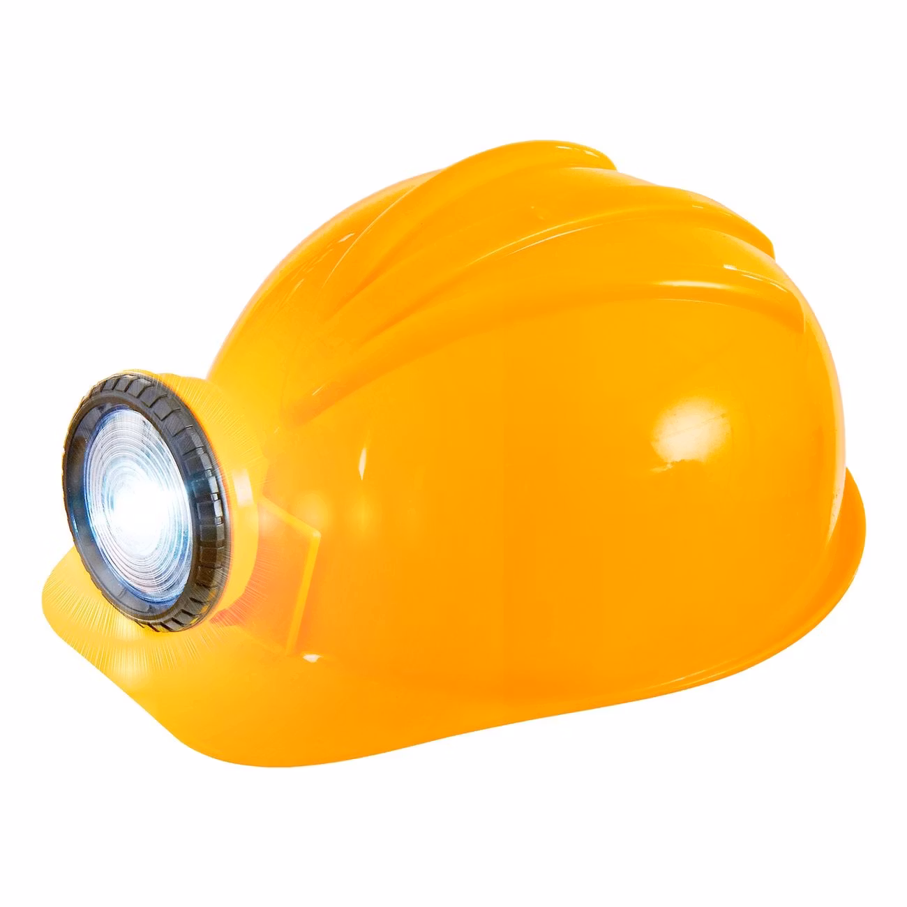 Bygghjälm med Lampa