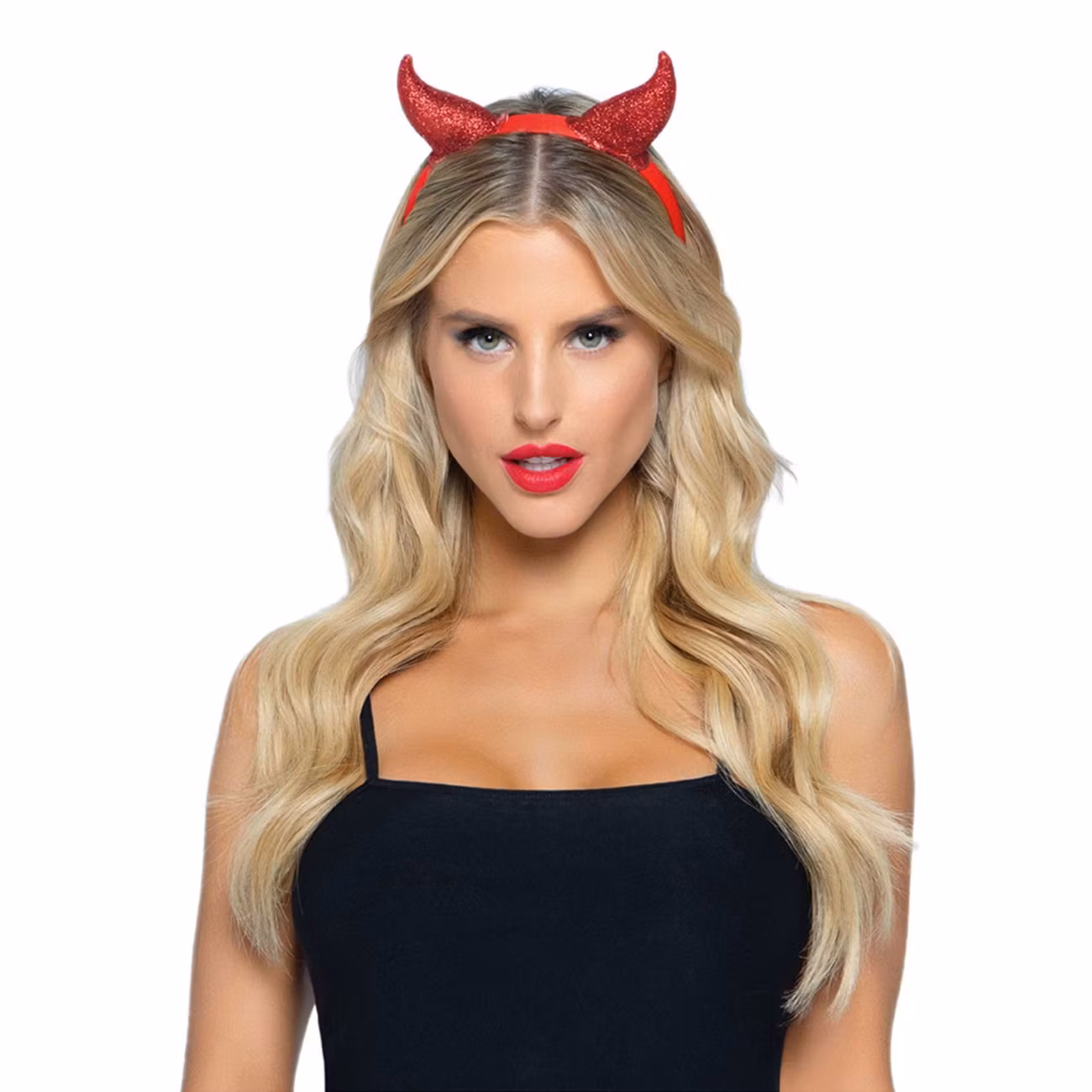 Djävulshorn Glittriga Röd