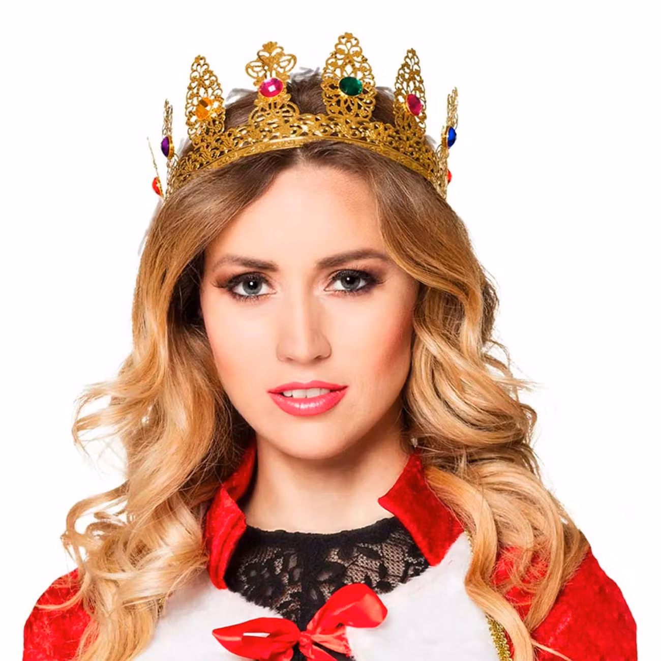 Drottningkrona i Metall Deluxe