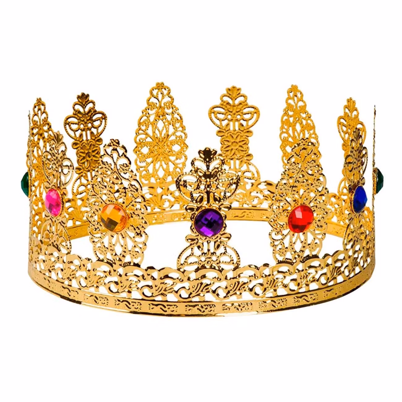 Drottningkrona i Metall Deluxe