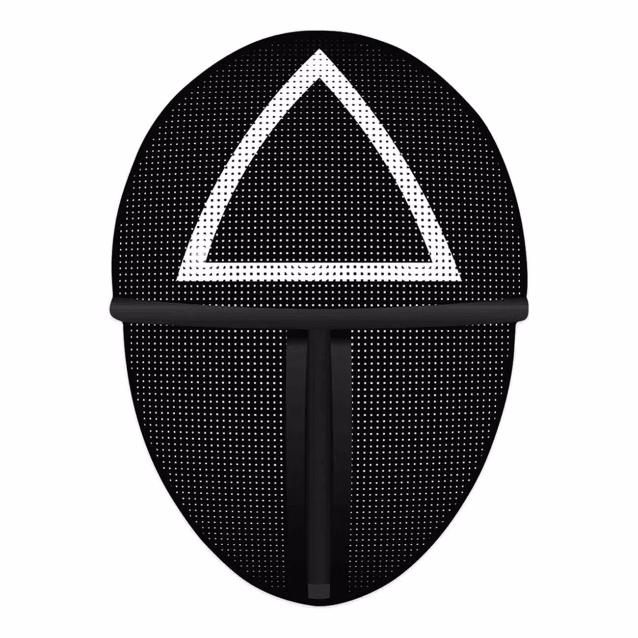 Squid Game Triangle Pappmask