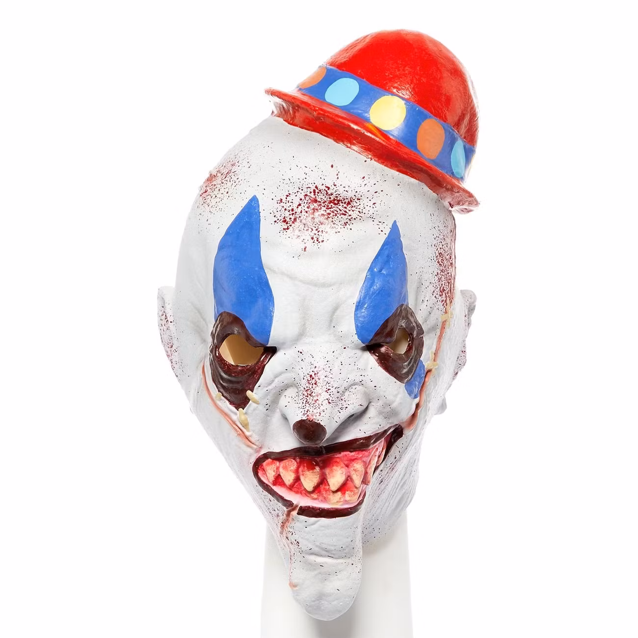 Läskig Mimare Latexmask