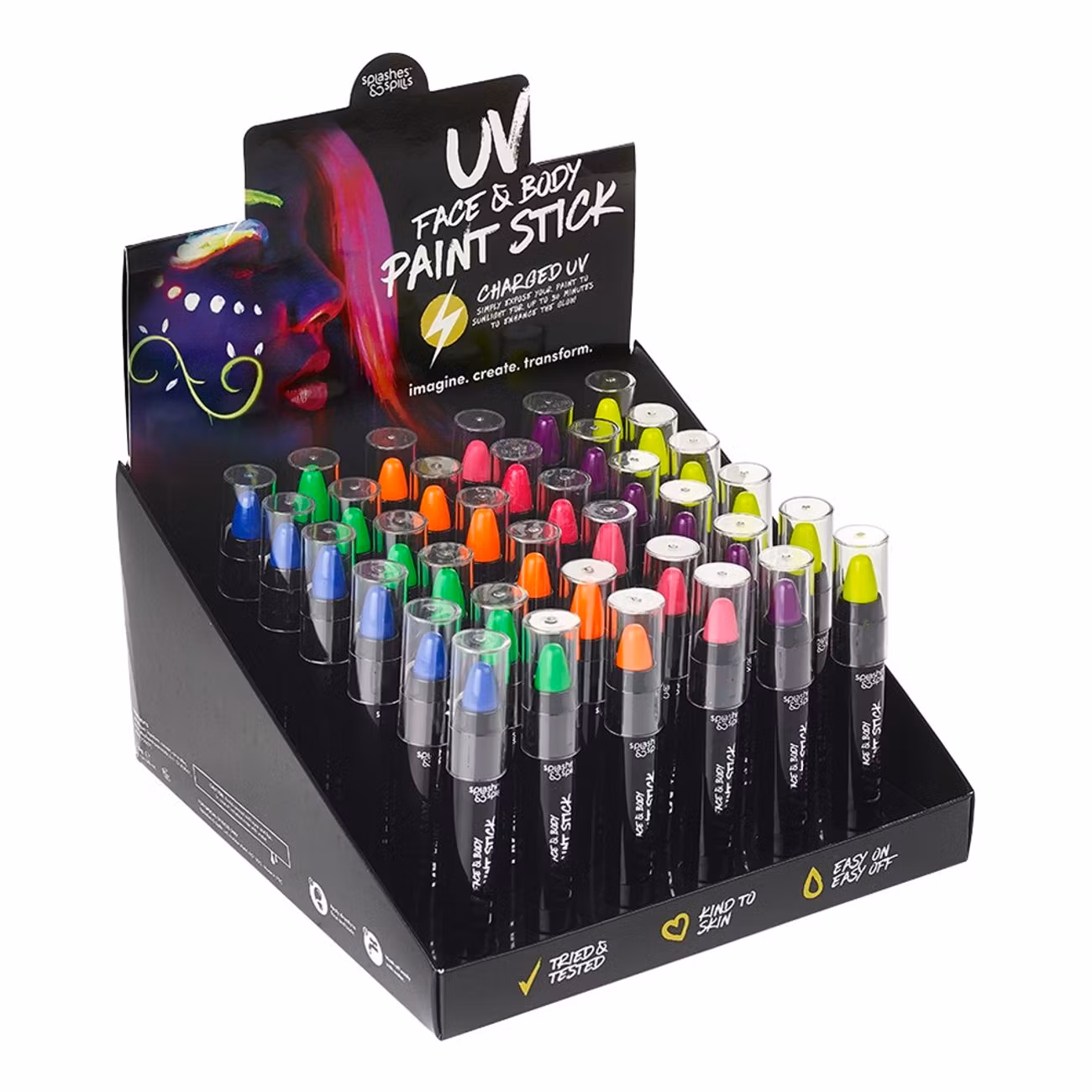 S&S UV Ansikts- & Kroppspenna