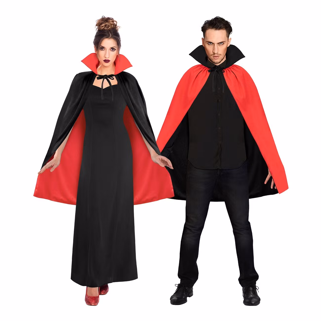 Vändbar Cape med Krage