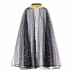 Häxcape Barn med Stjärnor