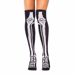Knästrumpor Skelett Deluxe