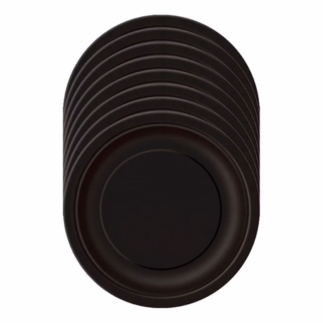 Pappersassietter Svarta