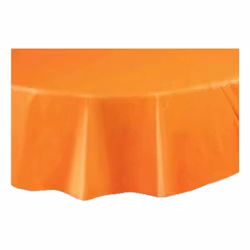 Plastduk Rund Orange