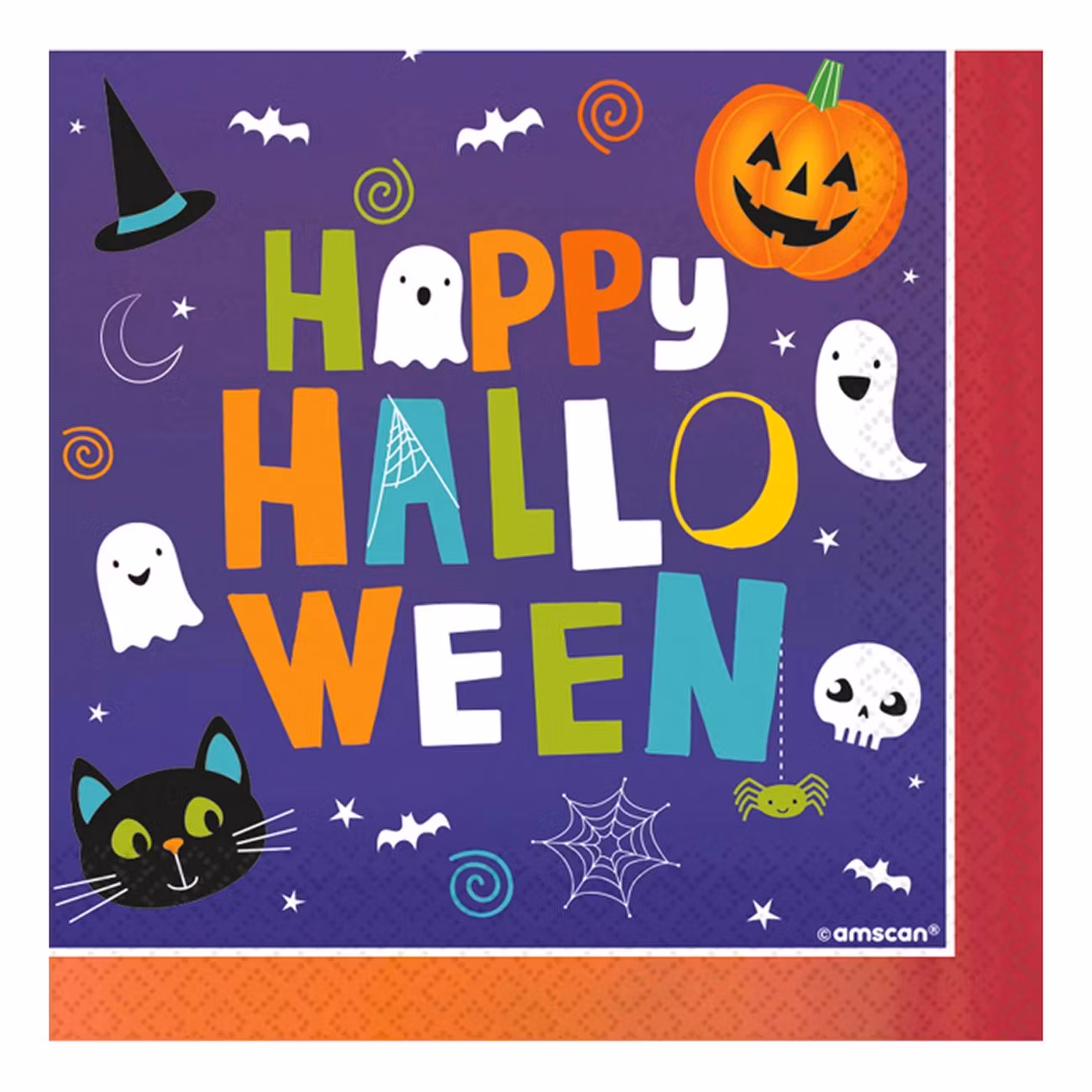 Servetter Halloween Friends