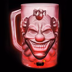 Glas med Lyse Clown