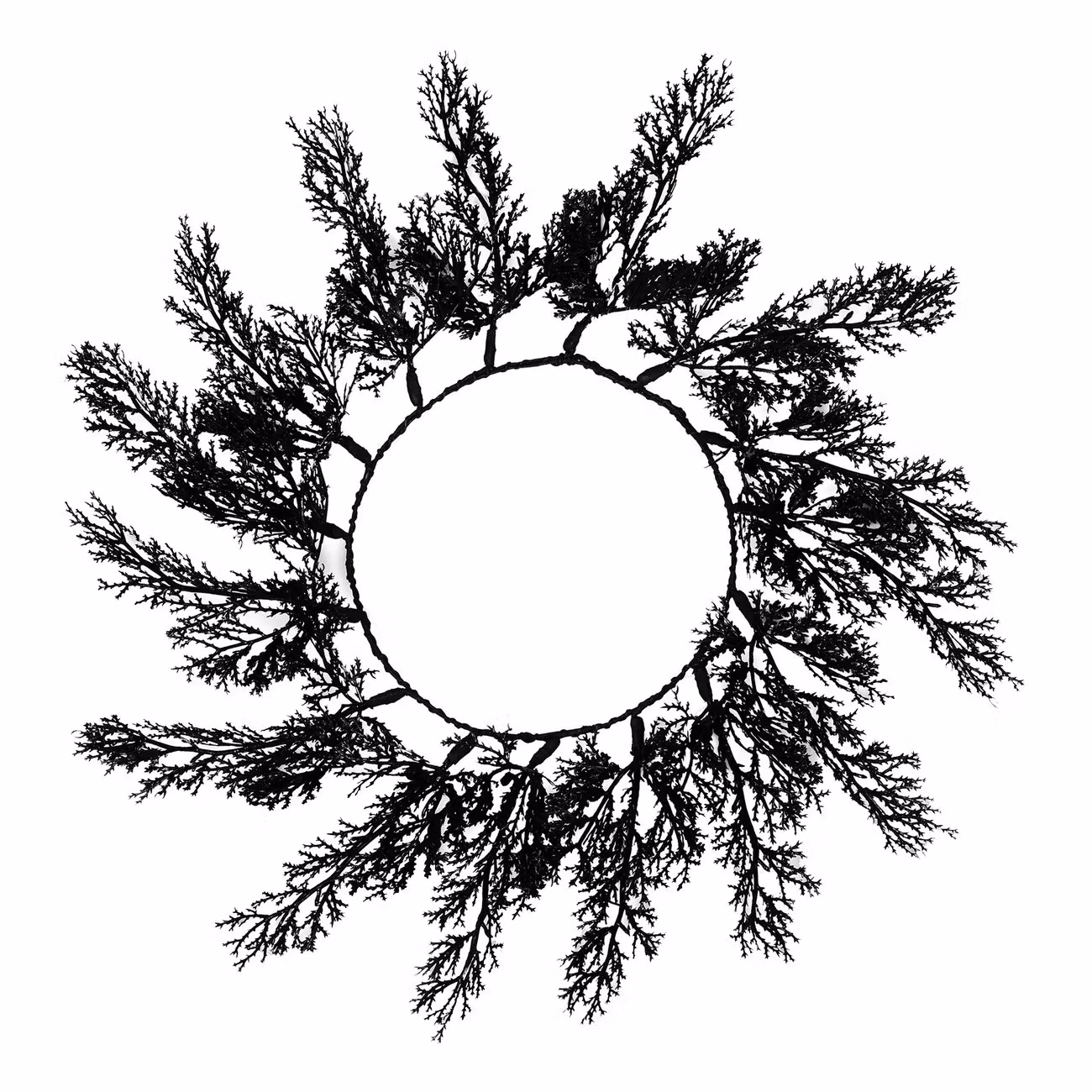 Svart Kvistkrans Underlägg