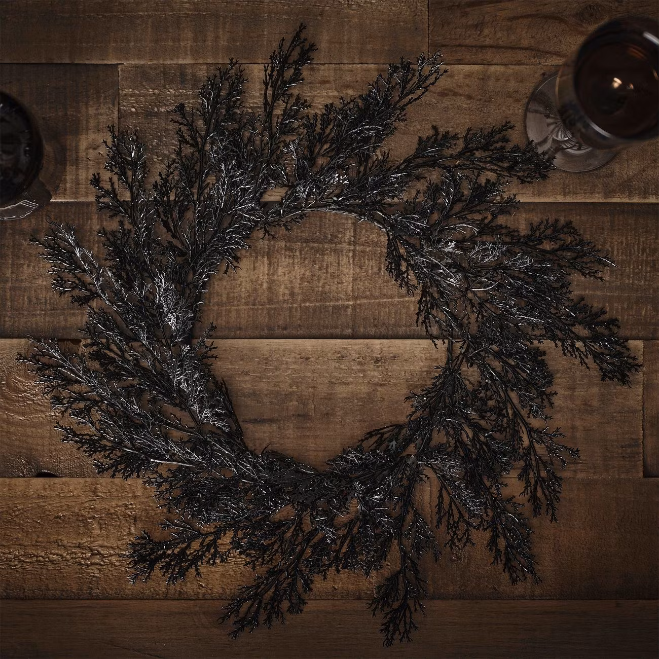 Svart Kvistkrans Underlägg