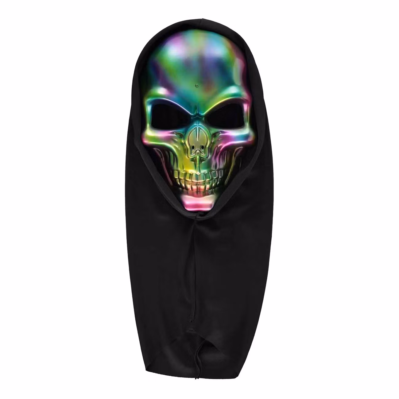 Dödskalle Mask med Huva