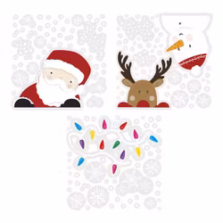 Julmotiv Fönsterdekoration