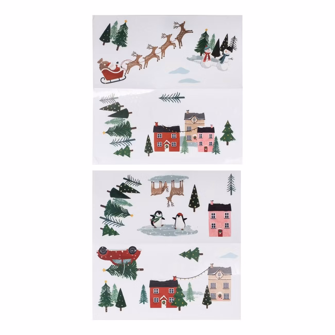 Jul Fönsterdekoration