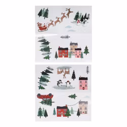 Jul Fönsterdekoration