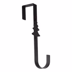 Dörrkrok Jul i Metall Svart