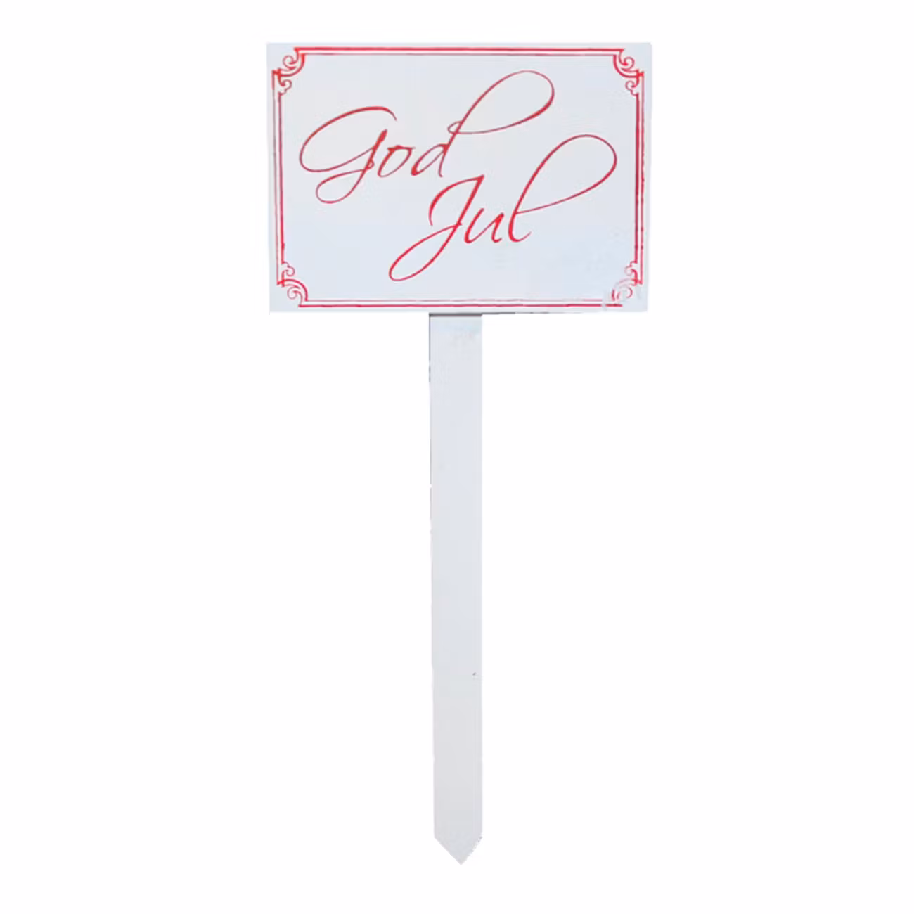 Dekorationsskylt God Jul