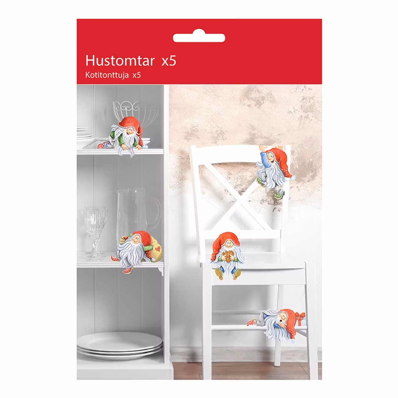 Hustomtar Dekoration i Papp