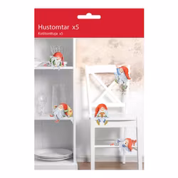 Hustomtar Dekoration i Papp