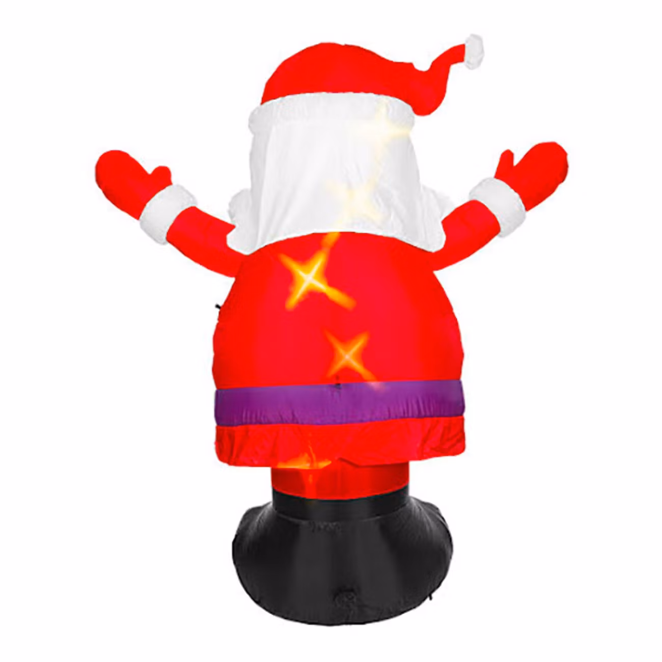 Uppblåsbar Gigantisk Tomte med Ljus