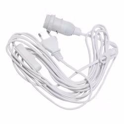 Upphängningskabel Lampa med brytare