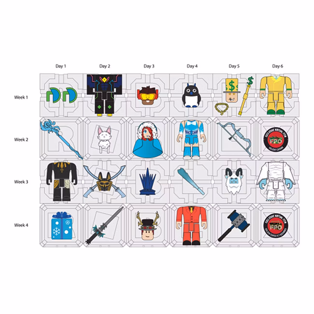 Roblox Adventskalender