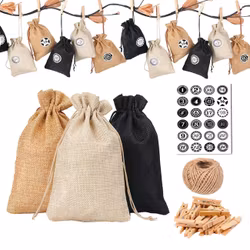 Adventskalender Jutesäckar