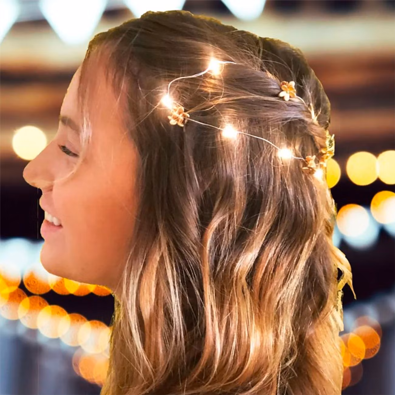 LED String Lights för Hår