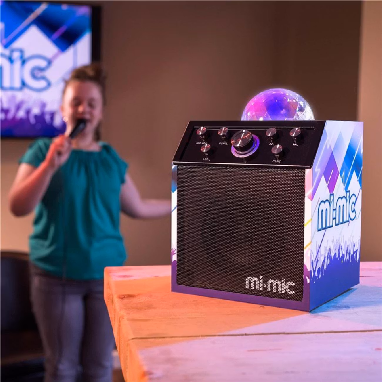 Karaoke Disco Högtalare Bluetooth