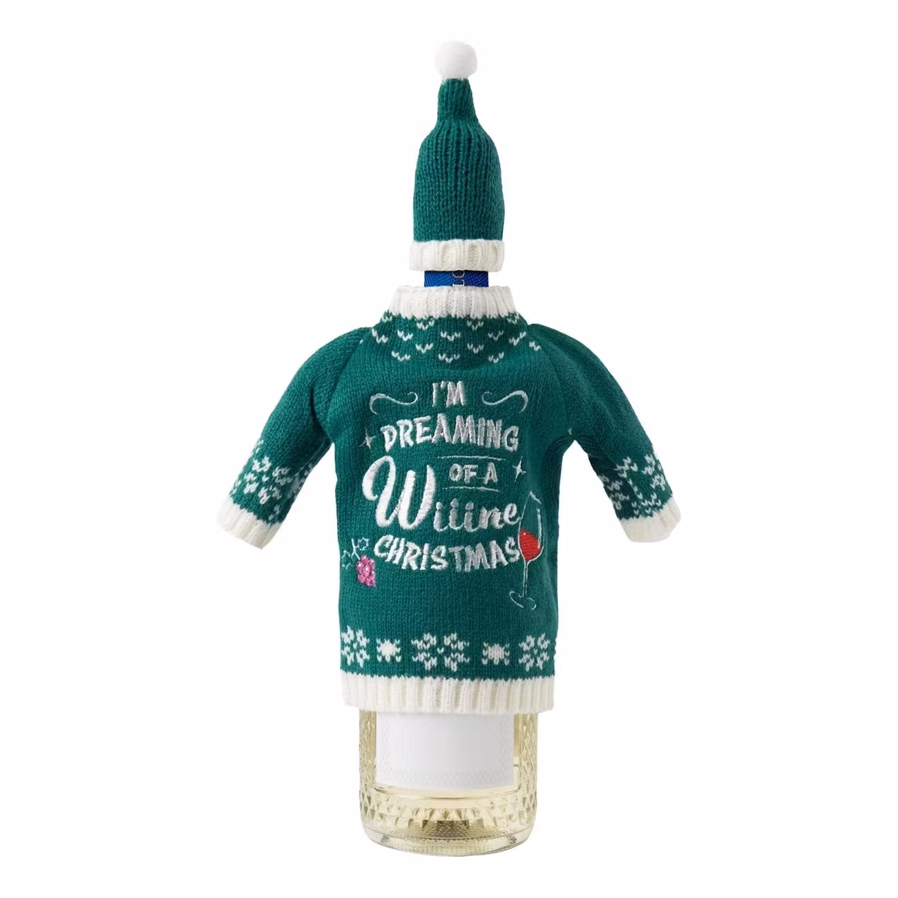 Wine Christmas Flasktröja