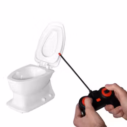 Radiostyrd Toalettstol