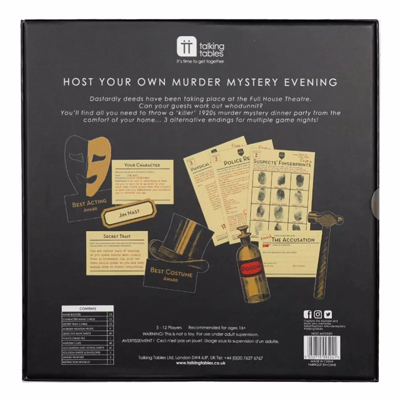 Murder Mystery at the Theatre