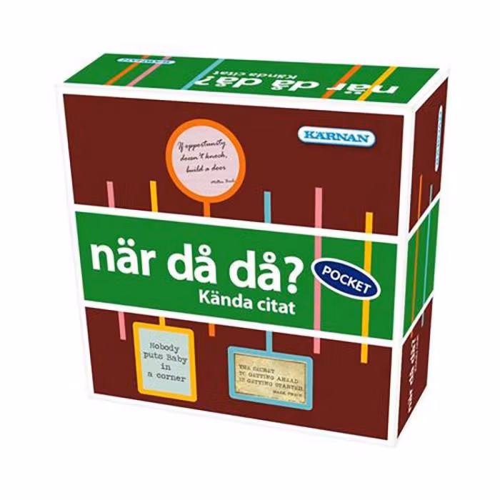 När då då? - Kända citat - Pocket