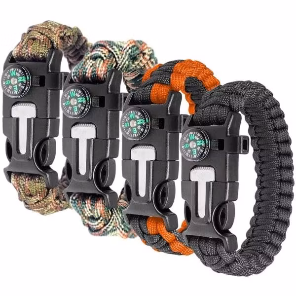 Paracord Överlevnadsarmband