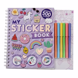 Aktivitetsbok Stickers