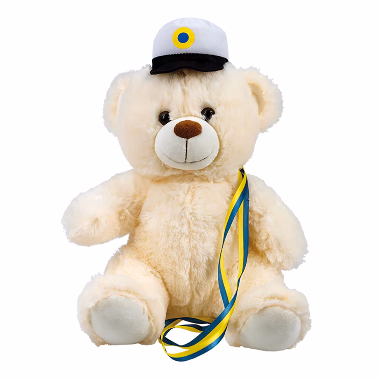 Studentnalle Stor Vit