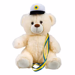 Studentnalle Stor Vit