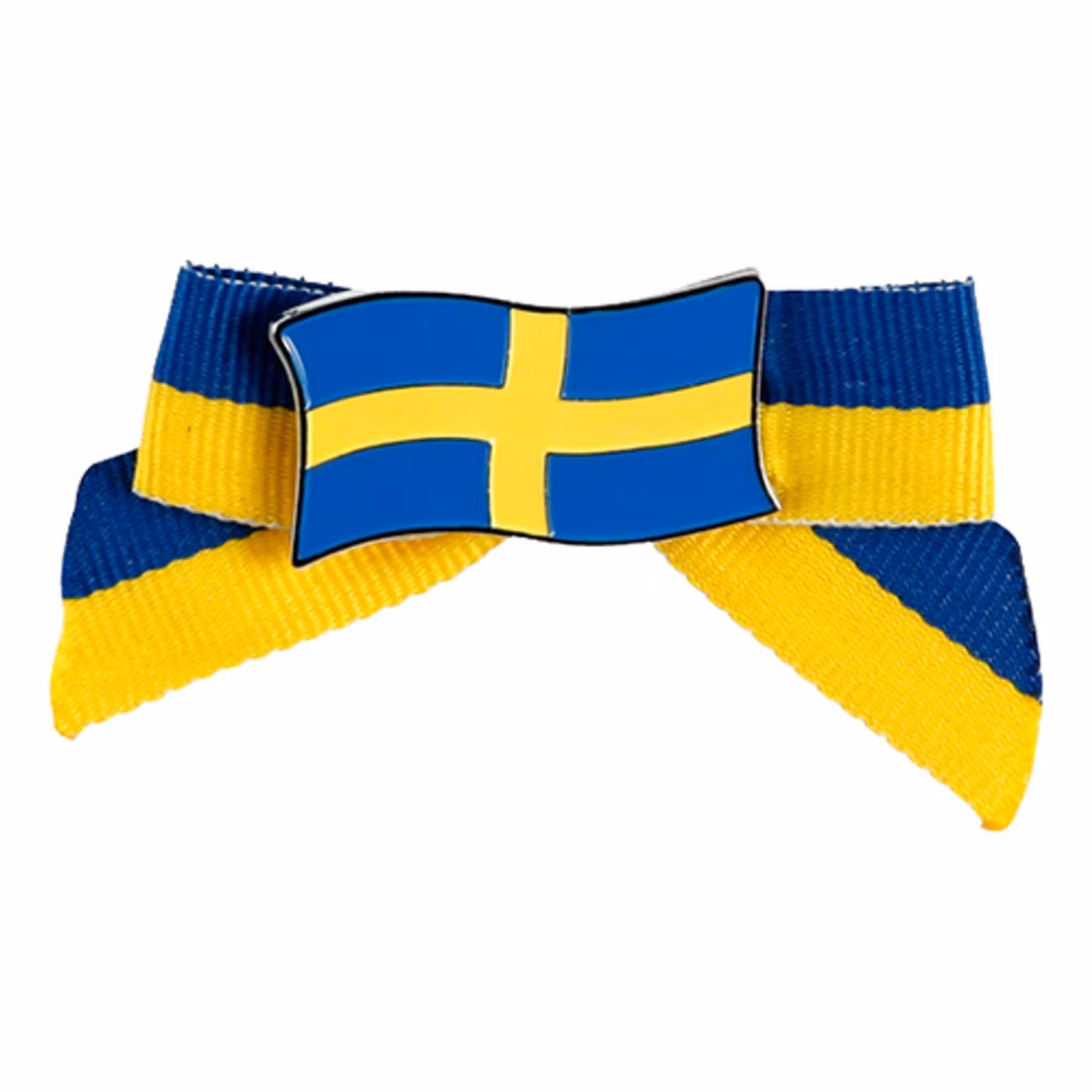 Brosch med Rosett Sverige