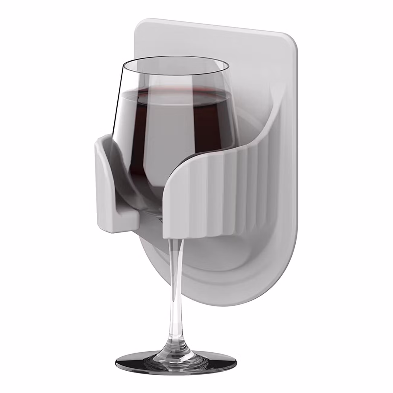 Vinglashållare för Duschen