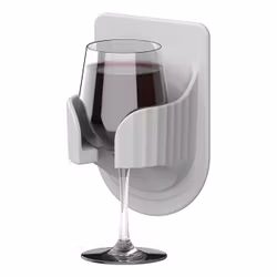 Vinglashållare för Duschen