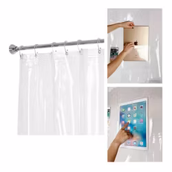 Duschdraperi med Fickor