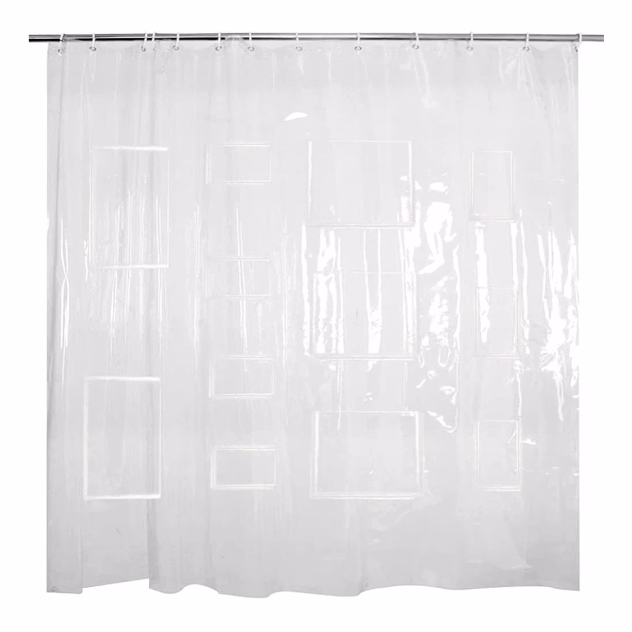 Duschdraperi med Fickor