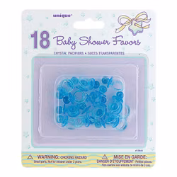 Bordsdekoration Miniatyrnappar Blå