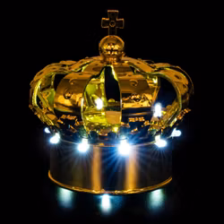 LED Krona för Champagneflaska
