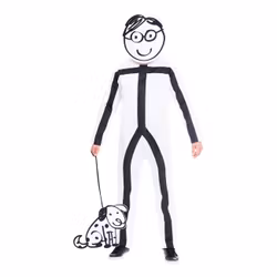 Streckgubbe Maskeraddräkt