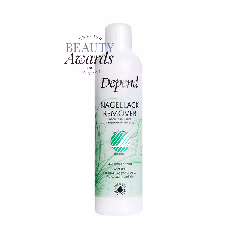 Depend Nail Polish Remover ECO-friendly 250 ml