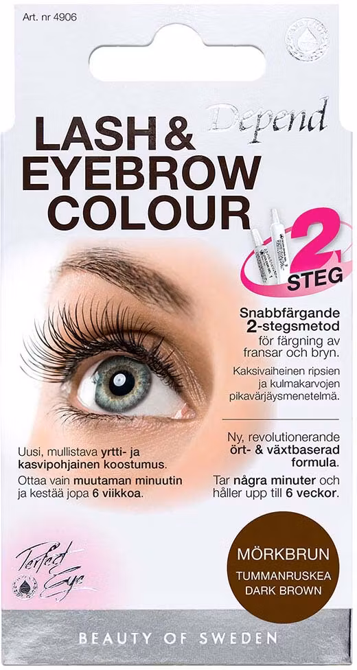 Depend Perfect Eye Lash and Eyebrow Colour Dark Brown